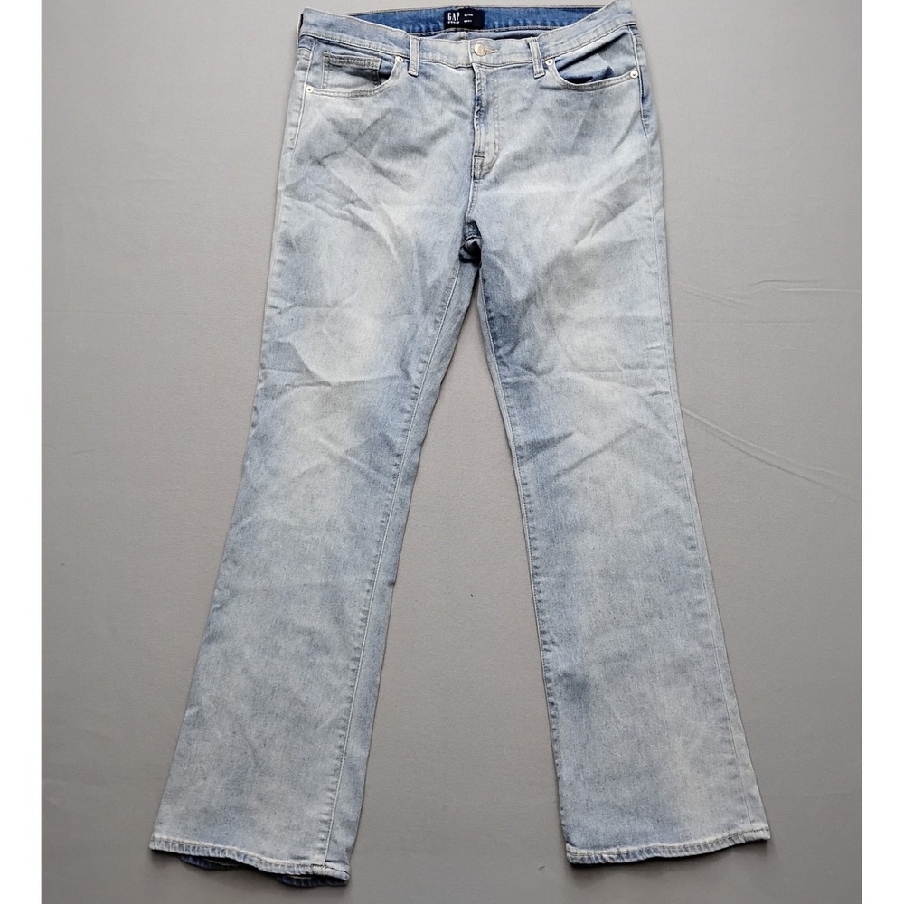 Gap Denim Womens Light Wash Bootcut Jeans Size 16/33R